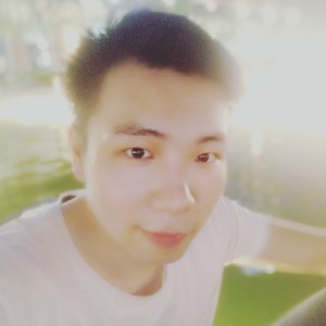 月光下背影