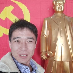 高兴的向日葵